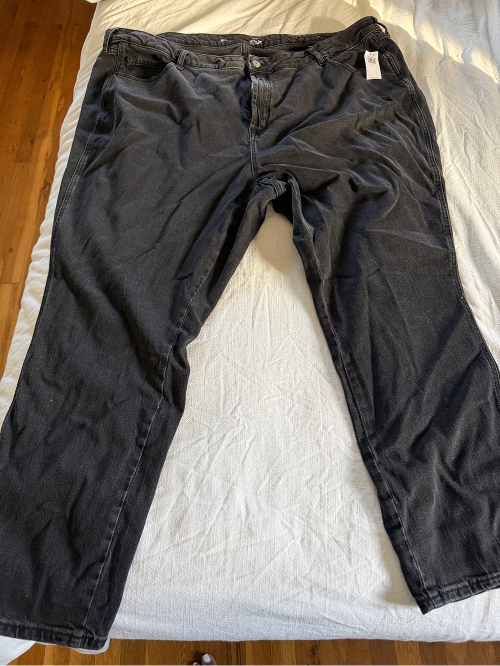 Old Navy Size 22 Faded Black High Waisted Vintage Slim Jeans